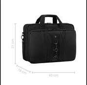 Wenger Legacy Black Series 40.64cm Laptop Briefcase (653630)