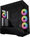 Lian Li Vector V100 PC-Geh&auml;use, Midi-Tower, ATX, RGB, Tempered Glass - schwarz