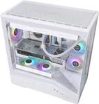 Lian Li Vector V100 wei&szlig;- PC-Geh&auml;use - Midi/Minitower - ATX (G99.V100RW.00)