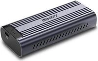 Lindy USB4 NVMe M.2 SSD Geh&auml;use (43394)