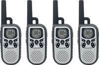 Stabo freecomm 400 II 4er Funkkoffer - Walkie-Talkie-Set 16 Kan&auml;le bis 10 km
