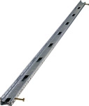 Hager UN08A. Produktfarbe: Edelstahl, Material: Edelstahl, Anzahl enthaltener