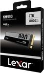 Lexar NM990 SSD 2TB M.2 2280 PCIe Gen5 NVMe Internes Solid-State-Module