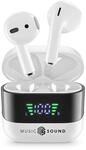 Cellularline Music & Sound Bluetooth Earphones Spark White - Headset (BTMSTWSSPARKW)