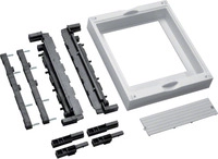Hager UE21E5. Produktfarbe: Schwarz, Wei&szlig;, Material: Kunststoff, Anzahl enthaltener