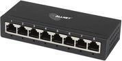 ALLNET Switch unmanaged Layer2 8 Port &acirc;&cent; 8x 1GbE &acirc;&cent; L&uuml;fterlos &acirc;&cent; ALL-SG8008