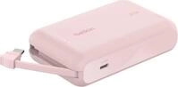 Belkin 10k PD20w Integrated USB-C Cable Power Bank Pink (BPB021HQPK)