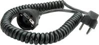 Bachmann Schutzkontaktverl&auml;ngerung H05VV-F 3G 1.5qmm 16A 250V schwarz (BM0010706)