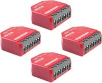 Shelly Relais 1PM Gen4 4er Pack Unterputz 16A 1?Kanal Messfunktion Wei&szlig;