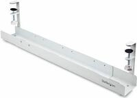 StarTech.com Under Desk Cable Management Tray, Clamp-on Installation -