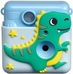 Denver KPC-1363 Kinder Sofortbild-Kamera Dino blau (KPC-1363BU)