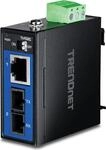 TRENDnet TI-FGSC Medienkonverter Industrial Multi-Mode SC 1km - Converter - Glasfaser