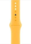 Apple - Armband f&uuml;r Smartwatch - 45 mm - Gr&ouml;&szlig;e S/M - Sunshine (MWMW3ZM/A)