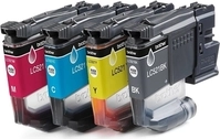 Brother LC521 Value Pack - 4er-Pack - Schwarz, Gelb, Cyan, Magenta (LC521VAL)
