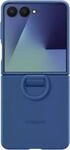 Samsung Flip7 Ring Case Silicone Blue (EF-PF766TNEGWW)