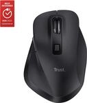 Trust Fyda Maus B&uuml;ro rechts RF Wireless + Bluetooth Optisch 2400 DPI (25708)
