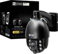 INSTAR IN-9820 4K schwarz 18003 IP&Uuml;berwachungskamera (INSTAR IN-9820 4K schwarz