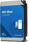 WD Blue - Festplatte - 12 TB - intern - 3.5 (8.9 cm) (WD120EAGZ)