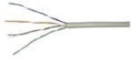 Wentronic Goobay CAT 5e Netzwerkkabel, U/UTP, Grau, 100 m - CU, AWG 26/7...