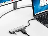 equip - Videoadapter - 24 pin USB-C m&auml;nnlich zu USB, HD-15 (VGA), HDMI, DisplayPort