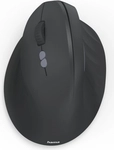 Hama Vertikale, ergonomische Linksh&auml;nder-Maus EWM-600L, Multi Device, Schwarz