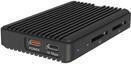 M.2 NVMe/SATA SSD Geh&auml;use mit Kartenleser 2x SD 4.0, Host USB 3.2 Gen 2 Type-C+A 10