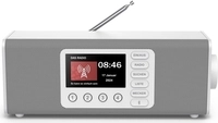 Hama Digitalradio DR2002, FM/DAB/DAB+/Bluetooth&reg; RX, Radiowecker, Stereo, Wei&szlig;