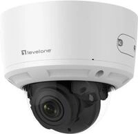 LevelOne Gemini Zoom IP Camera - 8-MP - H.265 - 802.3af - Poe - IR LEDs -