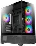 AZZA Tiara 501B Miditower black 4xARGB L&uuml;fter (CSAZ-501B)