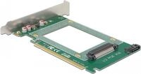 Delock - Speicher-Controller - 2.5 (6,4 cm) - U.2 NVMe / SATA 6Gb/s - 600MBps - PCIe