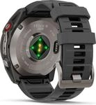 Garmin Fenix 8 Pro - 51 mm - Titan - Sportuhr mit Riemen - Silikon - graphite/black -