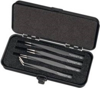Wiha SMD-Pinzettensatz Professional ESD ZP 99 0 140 02, 4-teilig Zur Handbest&uuml;ckung