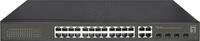 LevelOne Hilbert 28-Port Gigabit PoE Smart Lite Switch - 24 PoE Ausg&auml;nge - 4 x