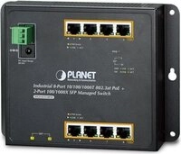 PLANET WGS-4215-8P2S - Switch - verwaltet - 8 x 10/100/1000 (PoE+) + 2 x SFP - an