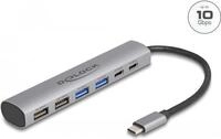 DeLOCK 64232 laptop-dockingstation & portreplikator Kabelgebunden USB 3.2 Gen 1 (3.1