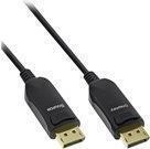 InLine&reg; DisplayPort 1.4 AOC Kabel, 8K4K, schwarz, 25m (17225I)