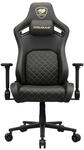 COUGAR Gaming-Stuhl Defensor Gold PC-Gamingstuhl 120 kg 4D-Armlehnen Schwarz/Gold