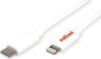 ROLINE 11.02.8335 Lightning-Kabel 1 m Wei&szlig; (11.02.8335)