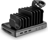 Lindy - Ladestation - 160 Watt - PD 2,0, PD 3,0, QC 3,0, QC 4,0, AFC, Power Delivery