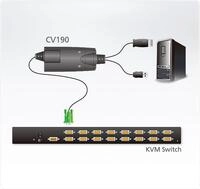 ATEN CV190 DisplayPort Konsolenkonverter (CV190)