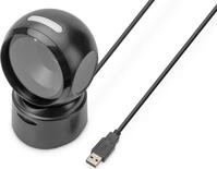 DIGITUS - Barcode-Scanner - Desktop-Ger&auml;t - 2D-Imager - 200 Scans/Sek. - decodiert -