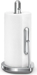 simplehuman K&uuml;chenrollenhalter, Wandhalterung, geb&uuml;rsteter Edelstahl (KT1203)