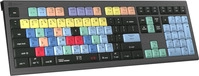 Logickeyboard LKB-CBASE-A2M-UK Tastatur USB QWERTY UK Englisch Schwarz