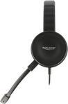 Delock - Headset - On-Ear - kabelgebunden - USB-A - Schwarz (27180)