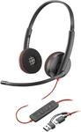 HP Inc. Poly Blackwire 3220 - Blackwire 3200 Series - Headset - On-Ear -