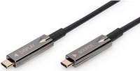 DIGITUS - USB-Kabel - 24 pin USB-C (M) zu 24 pin USB-C (M) - DisplayPort 1,2 - 15,0m