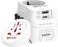 SKROSS Pro Light USB AC45PD World incl. USB-C cable white (1.302474)