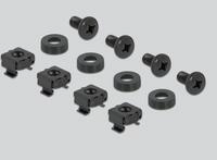 Delock - DIN Schienenpanel - Rack montierbar - Schwarz - 1U - 48,3 cm (19) (66884)