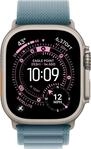 Apple 49mm Light Blue Alpine Loop - Small - Natural Titanium Finish (MFTH4ZM/A)