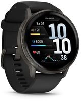 Garmin Venu 4 45mm Slate Smartwatch AMOLED 1,4 GPS Herzfrequenz WLAN